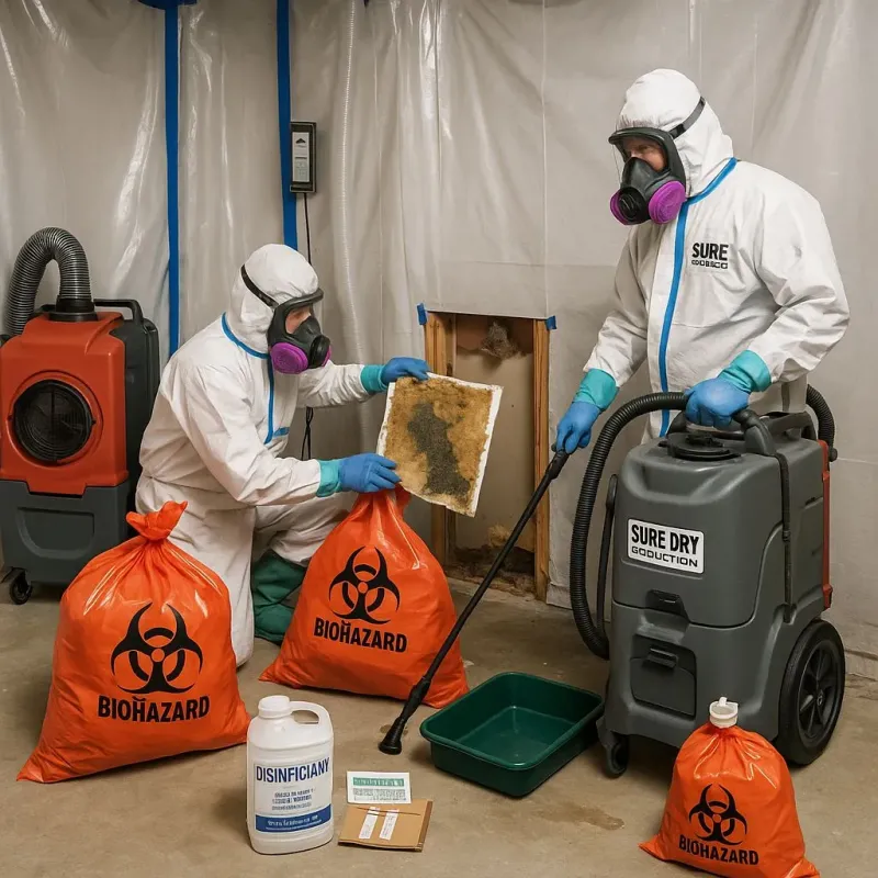 Contaminated Water Handling Protocols process in Lannon, WI