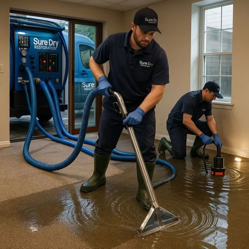 Water Extraction and Removal process in Lannon, WI